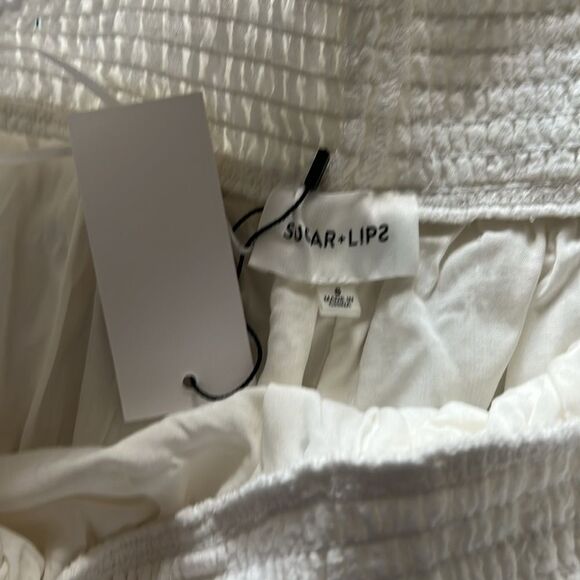 NWT Sugar Lips Women's Aveda Shoulder Mini Dress Casual Small - Picture 10 of 17